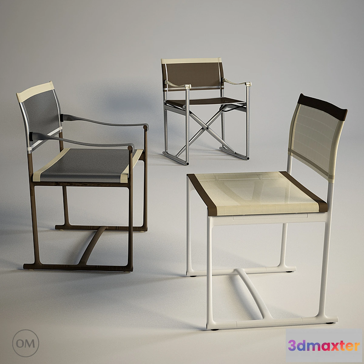 1282018 - Mirto Outdoor Chair - No.2 3D Max