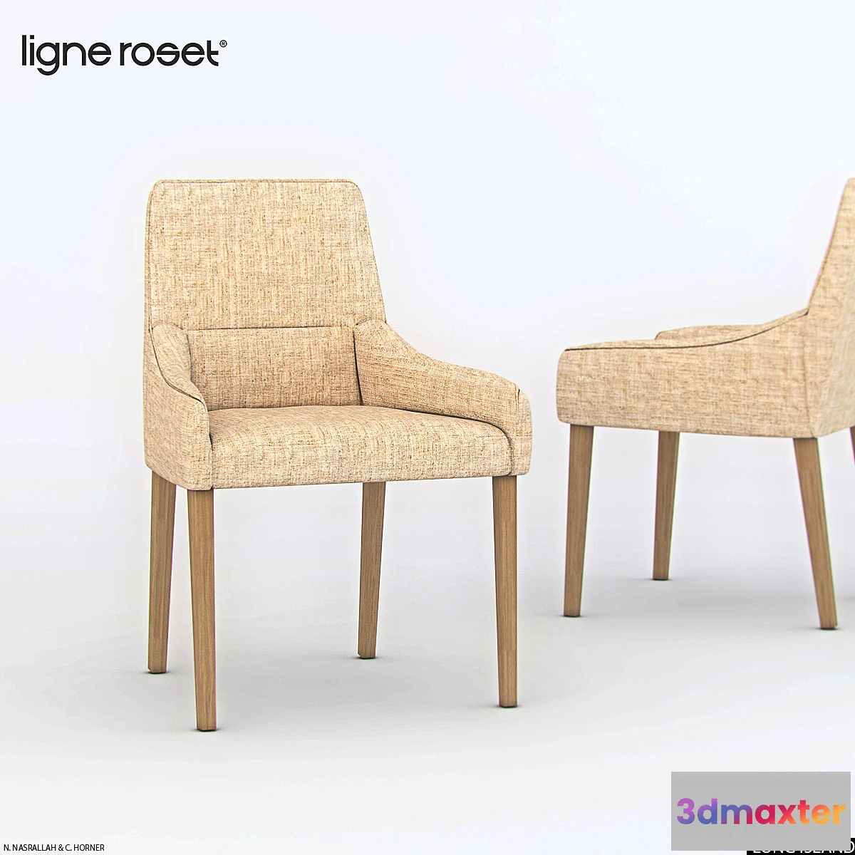 1285300 - Ligne Roset - Long Island 3D Max