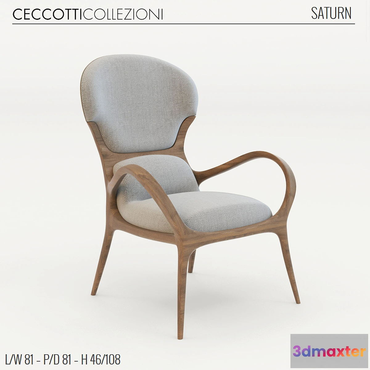1286258 - Chair Ceccotti Saturn 3D Max