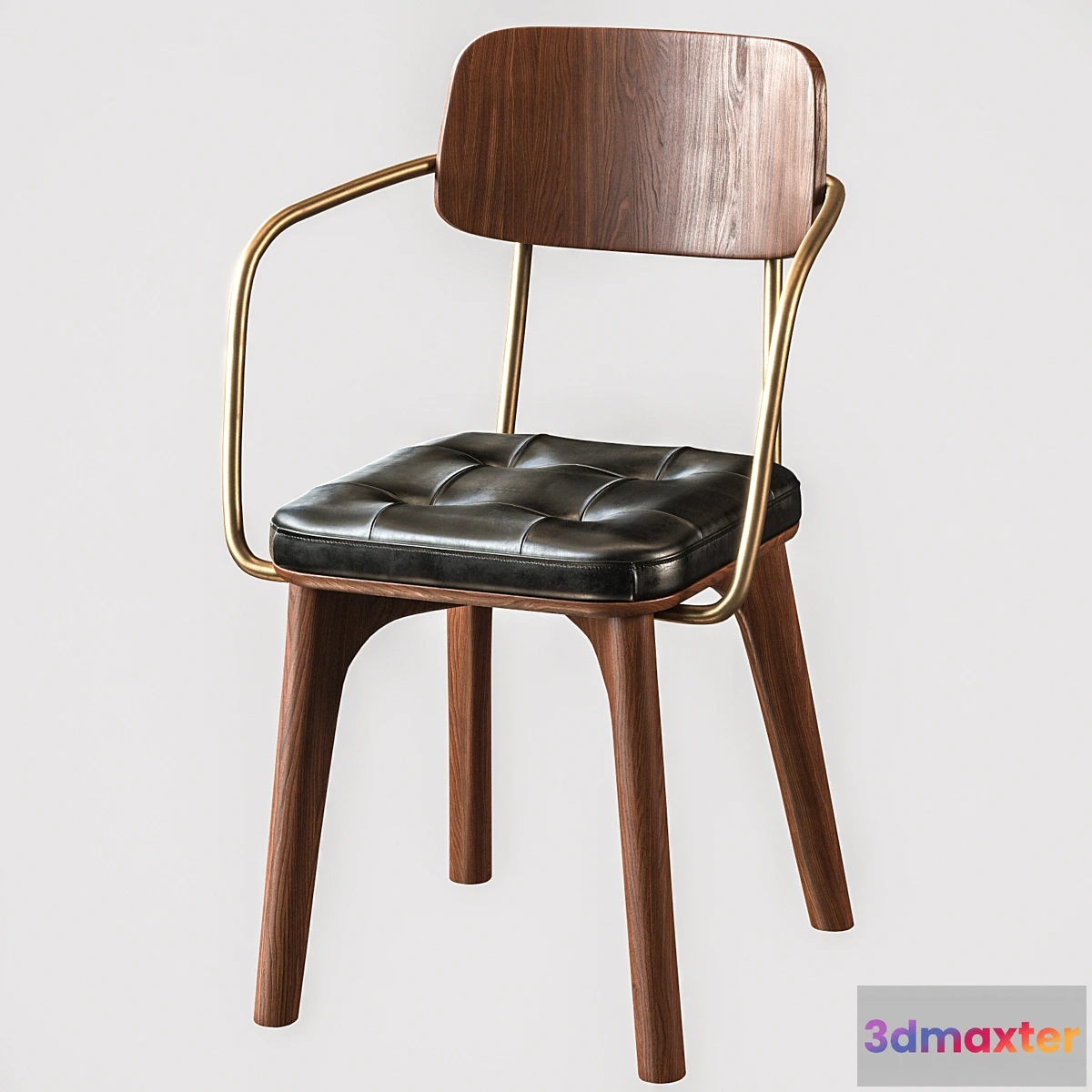 1287608 - Stellar Works UTILITY ARMCHAIR V 3D Max