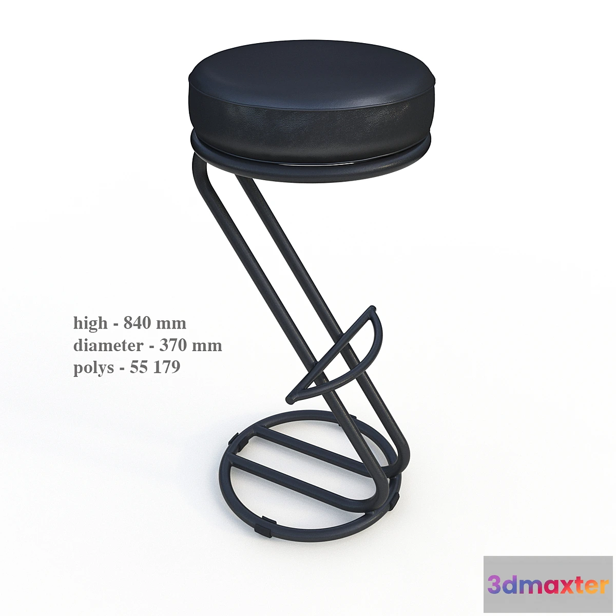 1287814 - Barstool Zeta New 3D Max