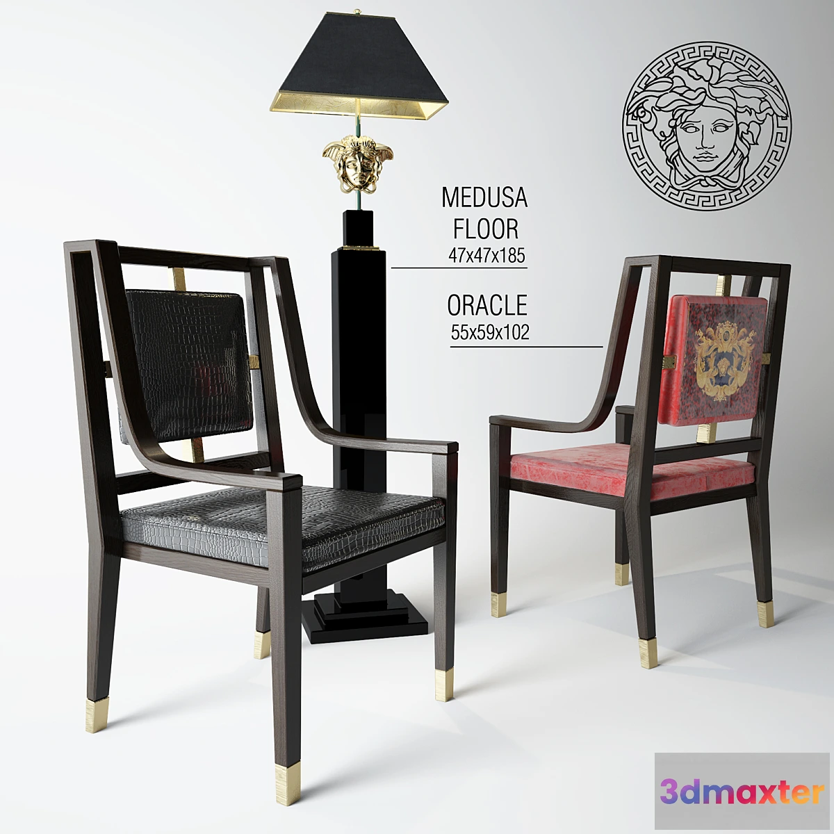 1288758 - versace- oracle + medusa 3D Max