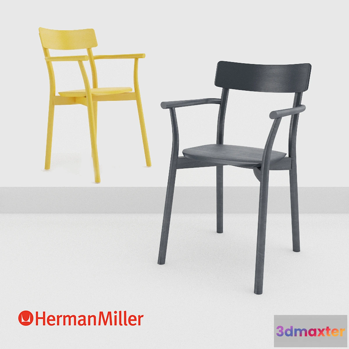 1289052 - Chiaro Chair Herman Miller 3D Max