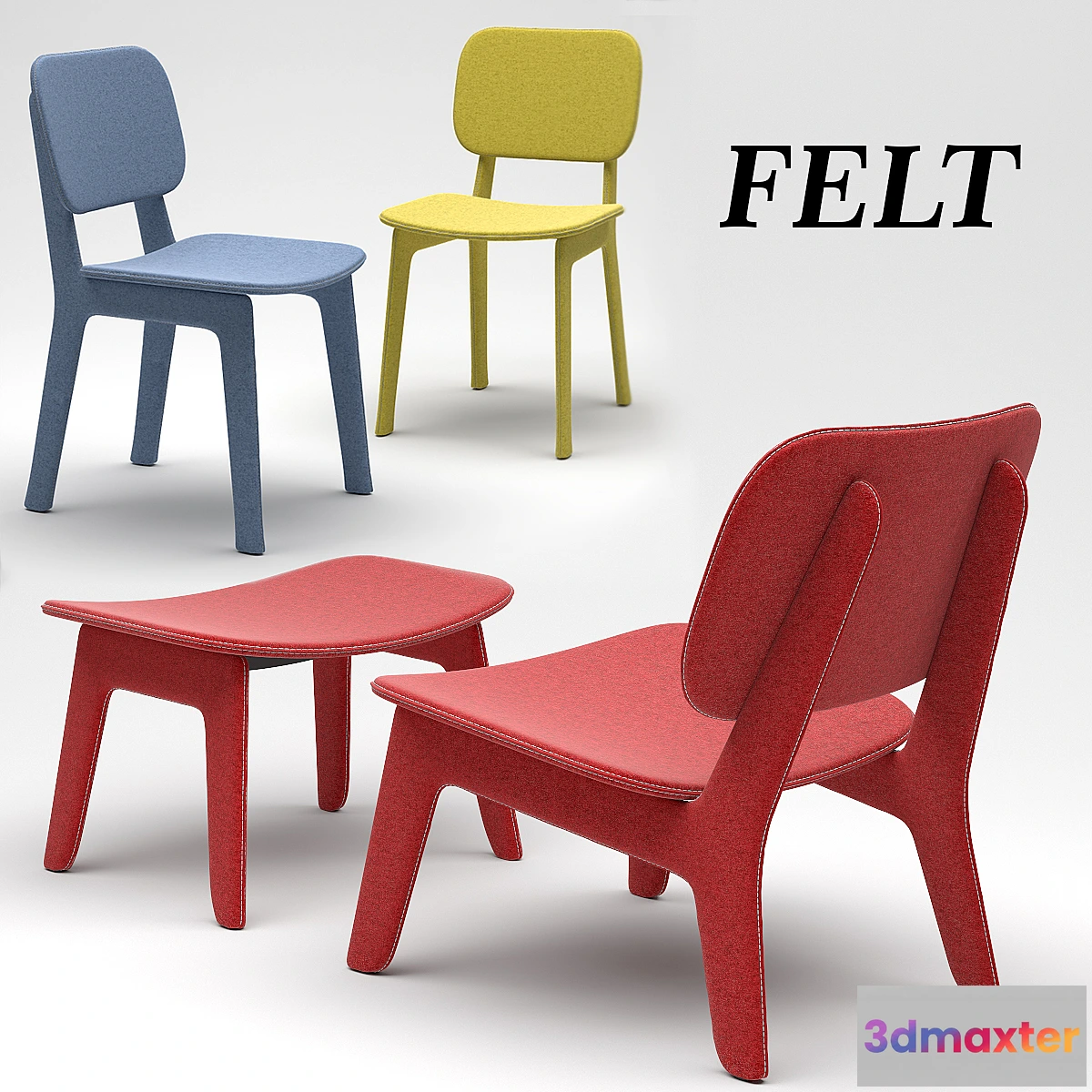 1289064 - Felt ligne-roset 3D Max