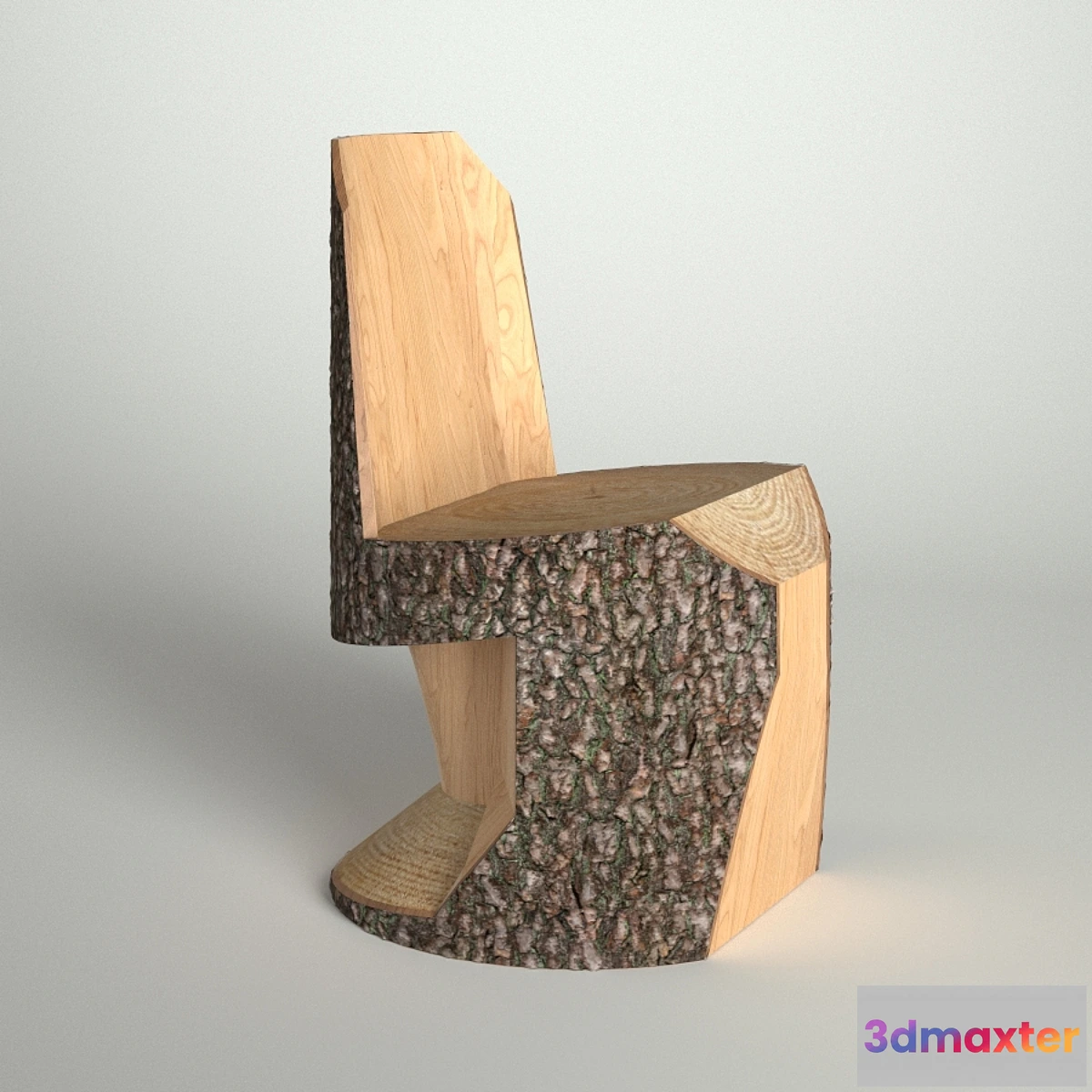 1289180 - Log chair 3D Max