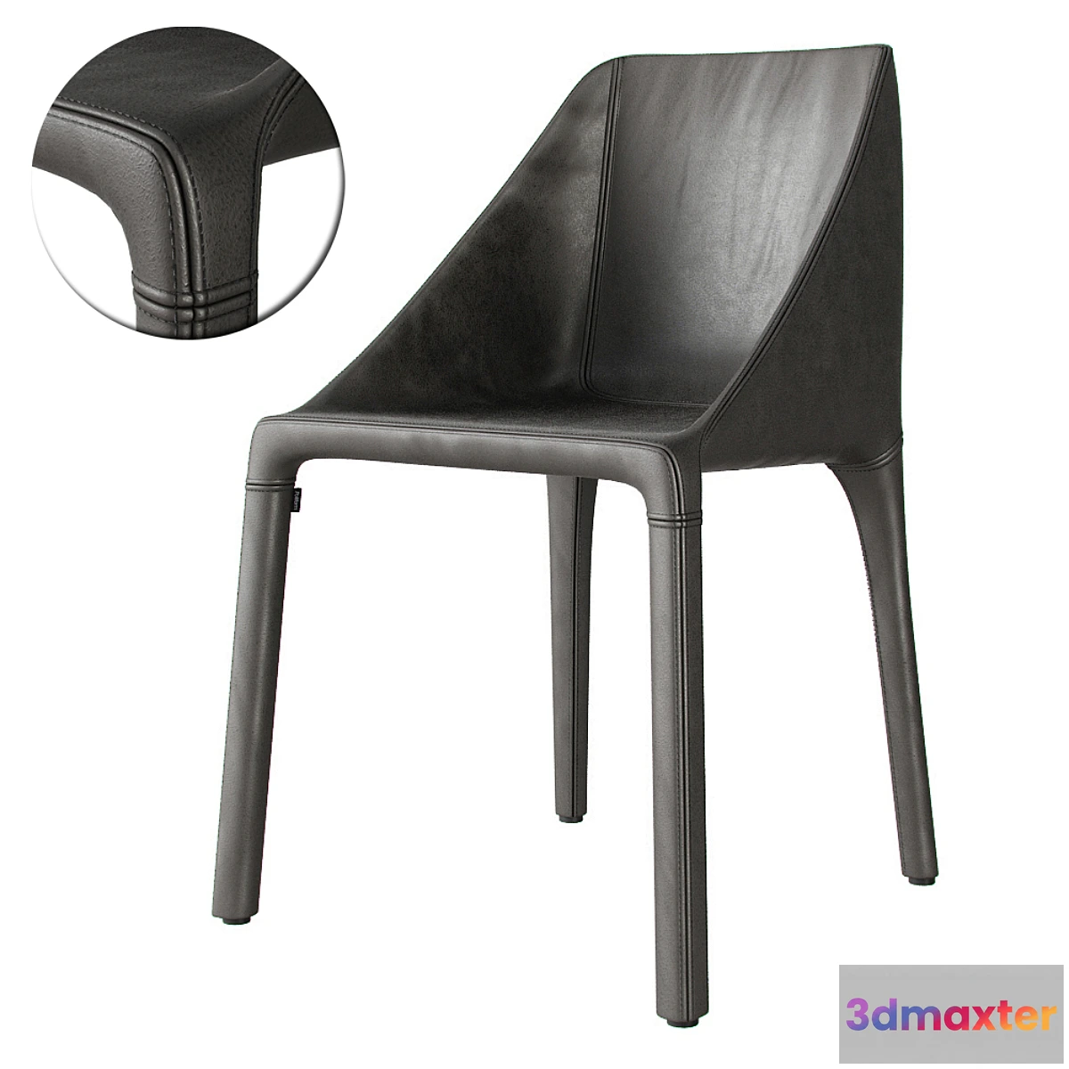 1290559 - Poliform Manta armrest 3D Max