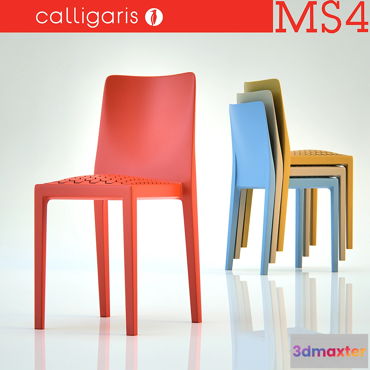 1291895 - Calligaris MS4 chair 3D Max