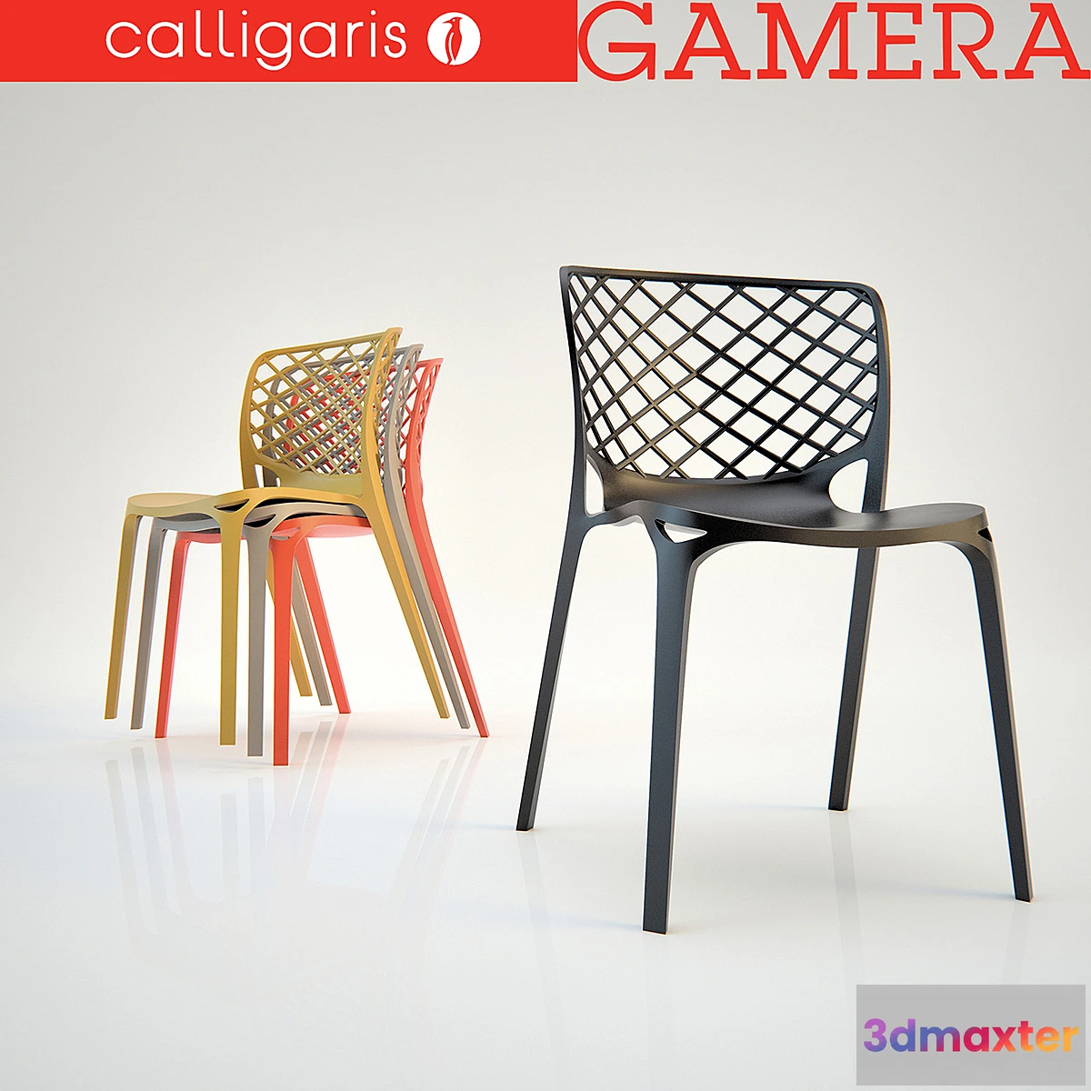 1293725 - Calligaris Gamera chair 3D Max