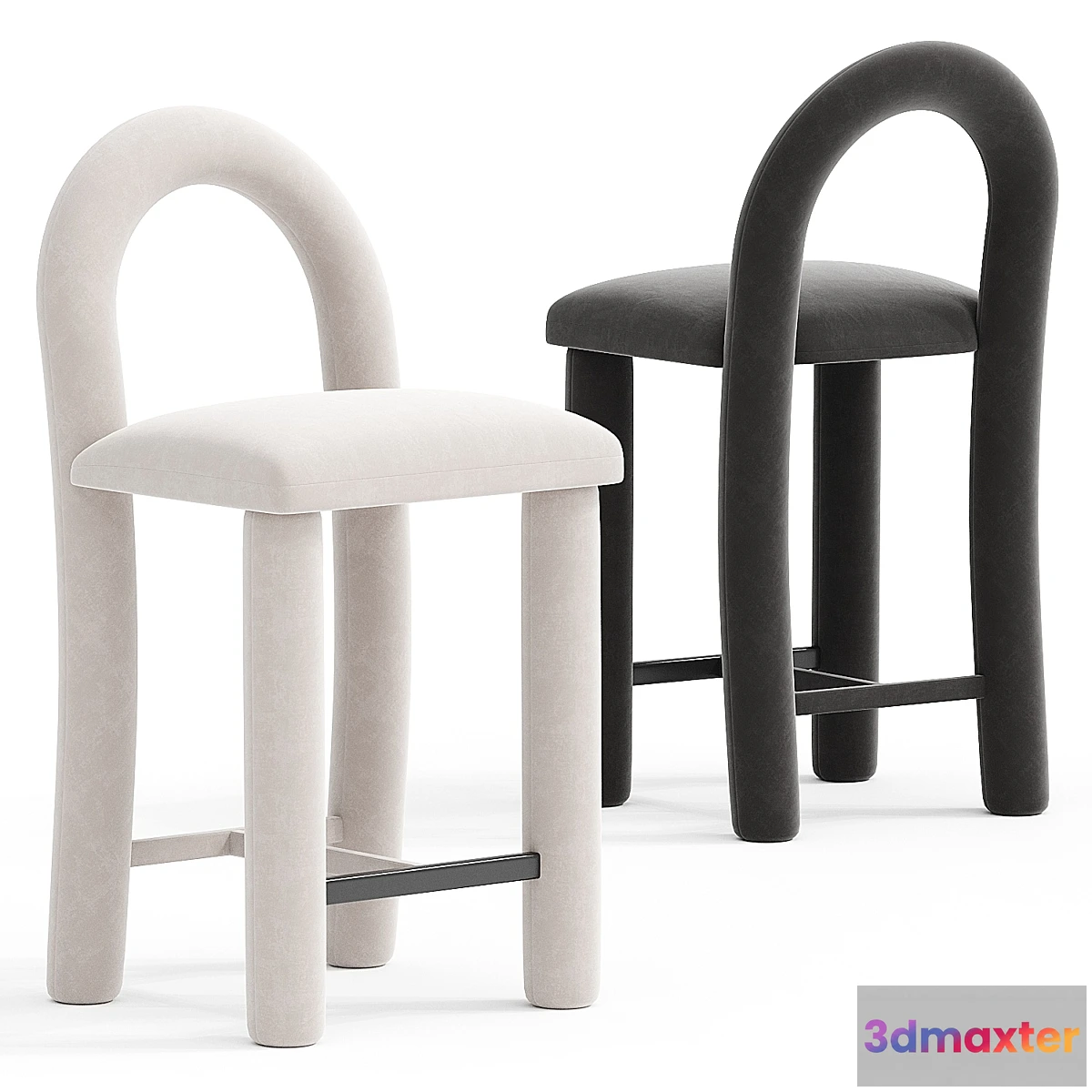 1294861 - Temi Counter Chair 3D Max