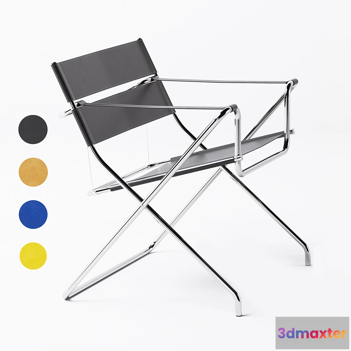 1294880 - Marcel Breuer D4 Folding Chair 3D Max
