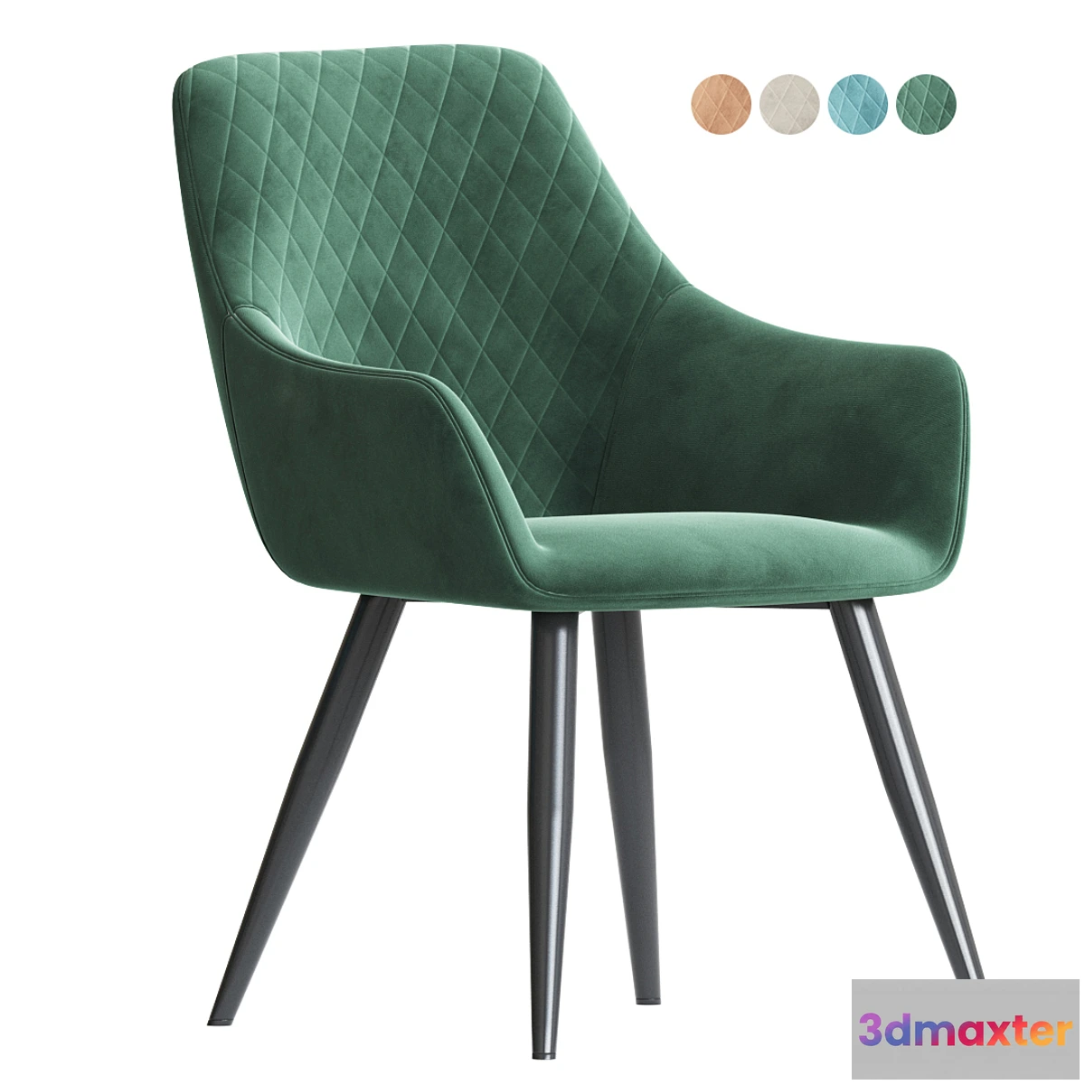 1295074 - Designstoel4u Ravi dining chair 3D Max