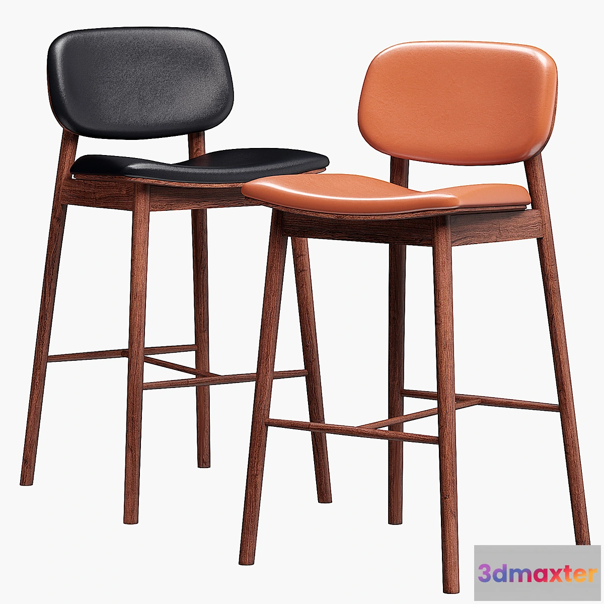 1295168 - Industry West FREY bar stool 3D Max