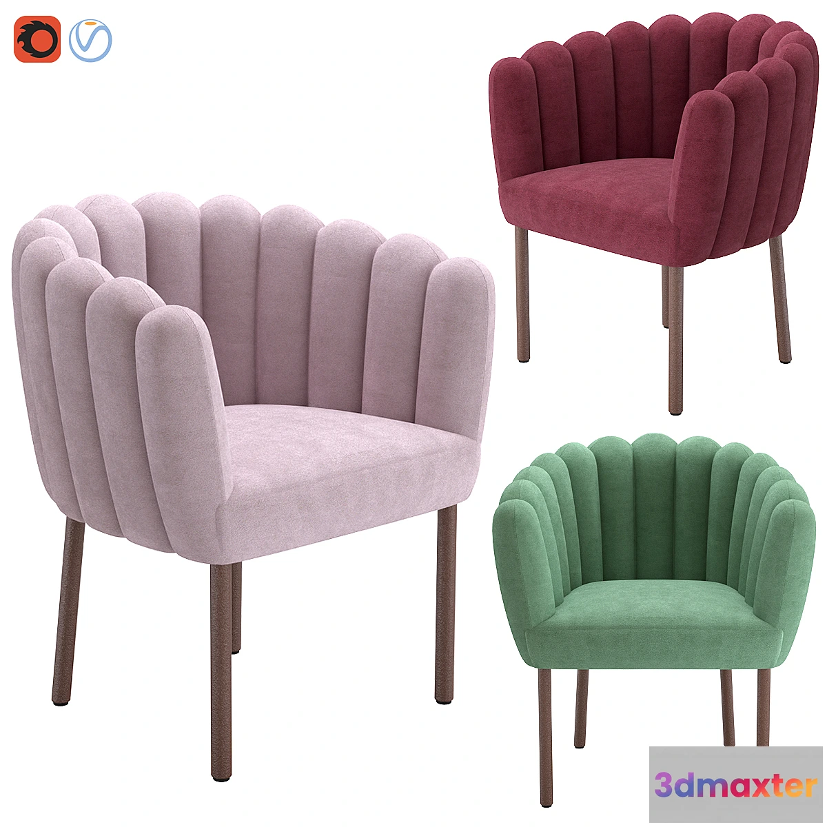 1297775 - Chair Cameo Unterzo - No.2 3D Max