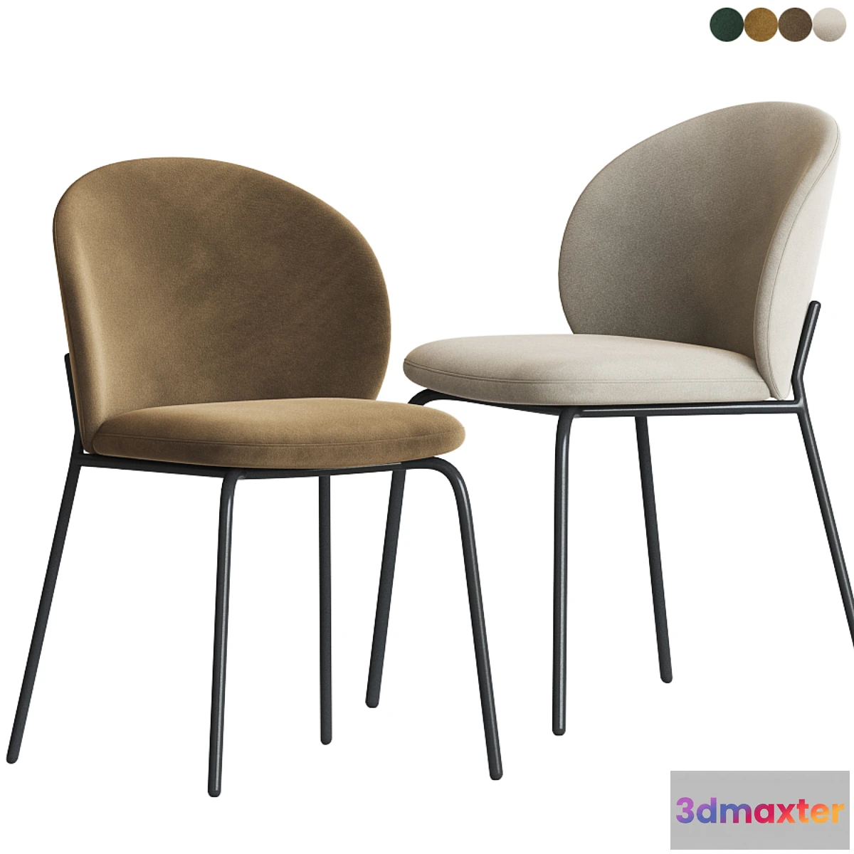 1298501 - Princeton Chair by BoConcept 3D Max