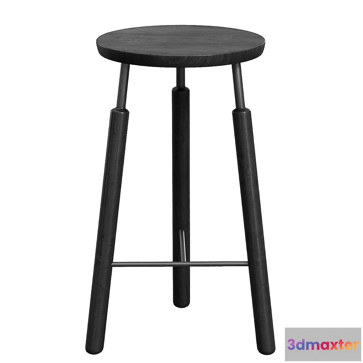 1298552 - BAR STOOL NA4 BY NORM ARCHITECTS FOR & TRADITION 3D Max