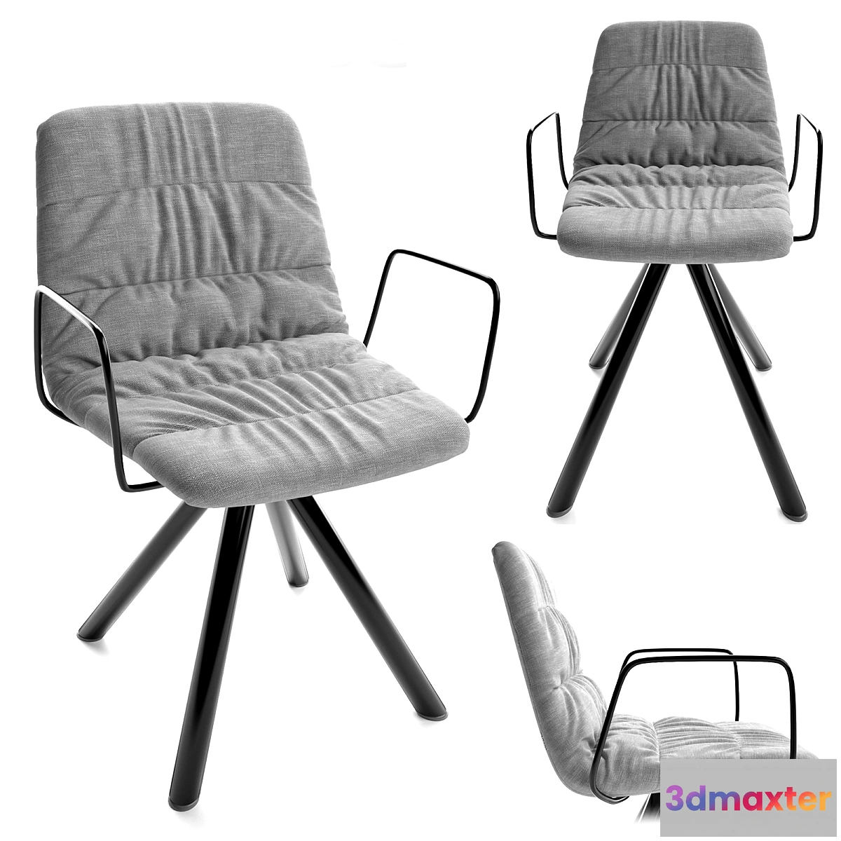 1298573 - Viccarbe Maarten Chair 3D Max