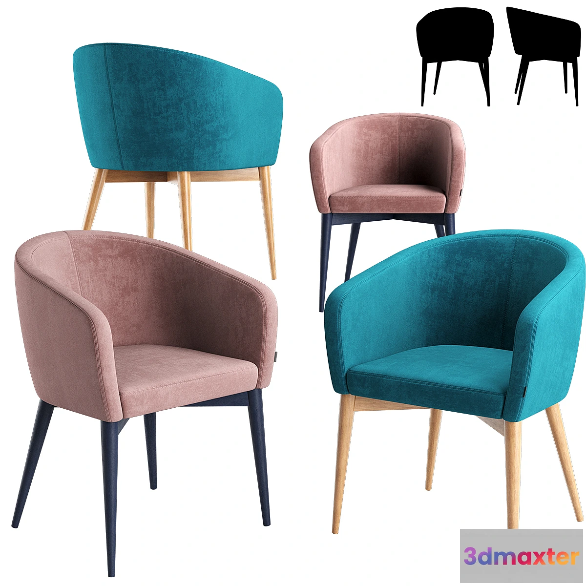 1298800 - Torino chair 3D Max