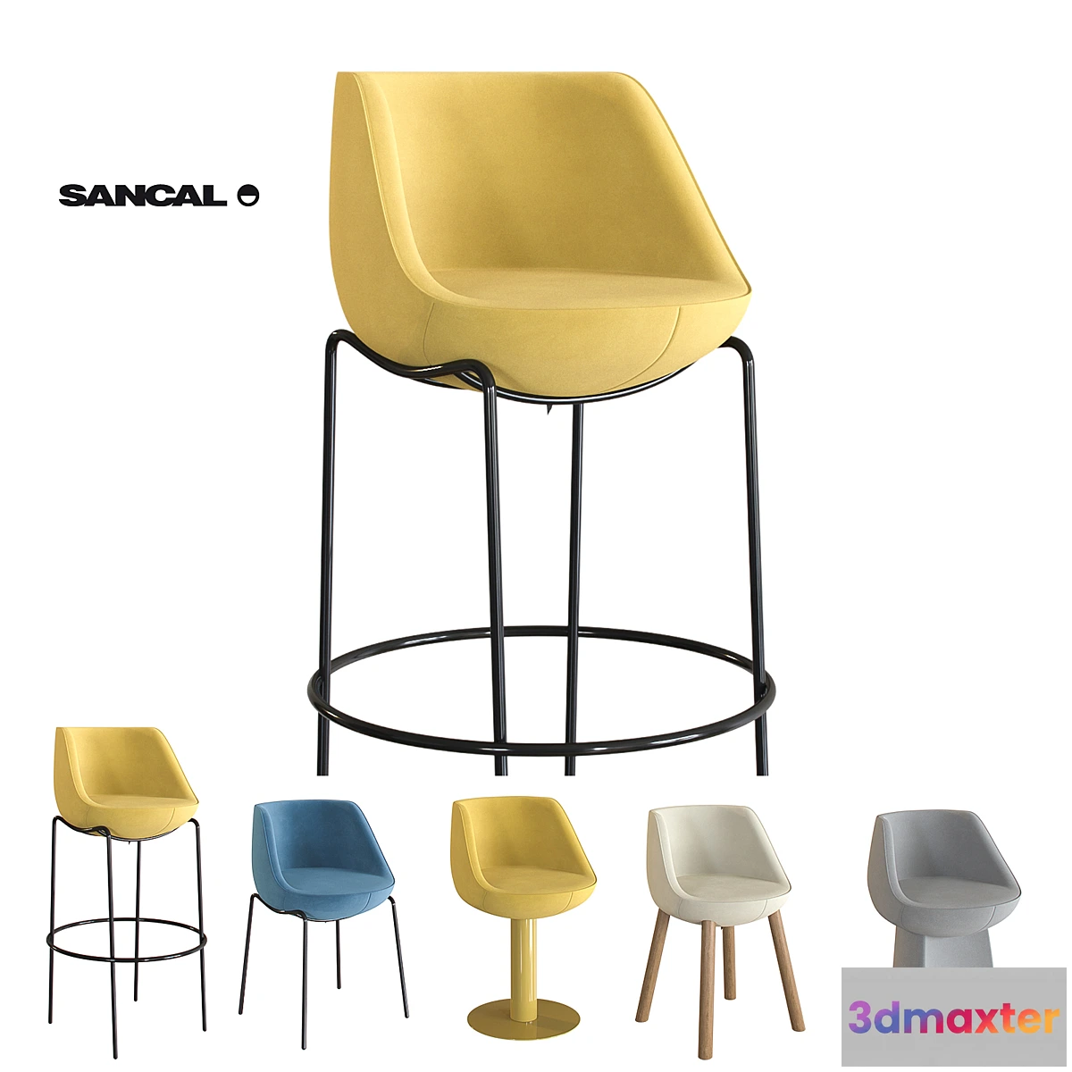 1299112 - Magnum Chair Collection 3D Max