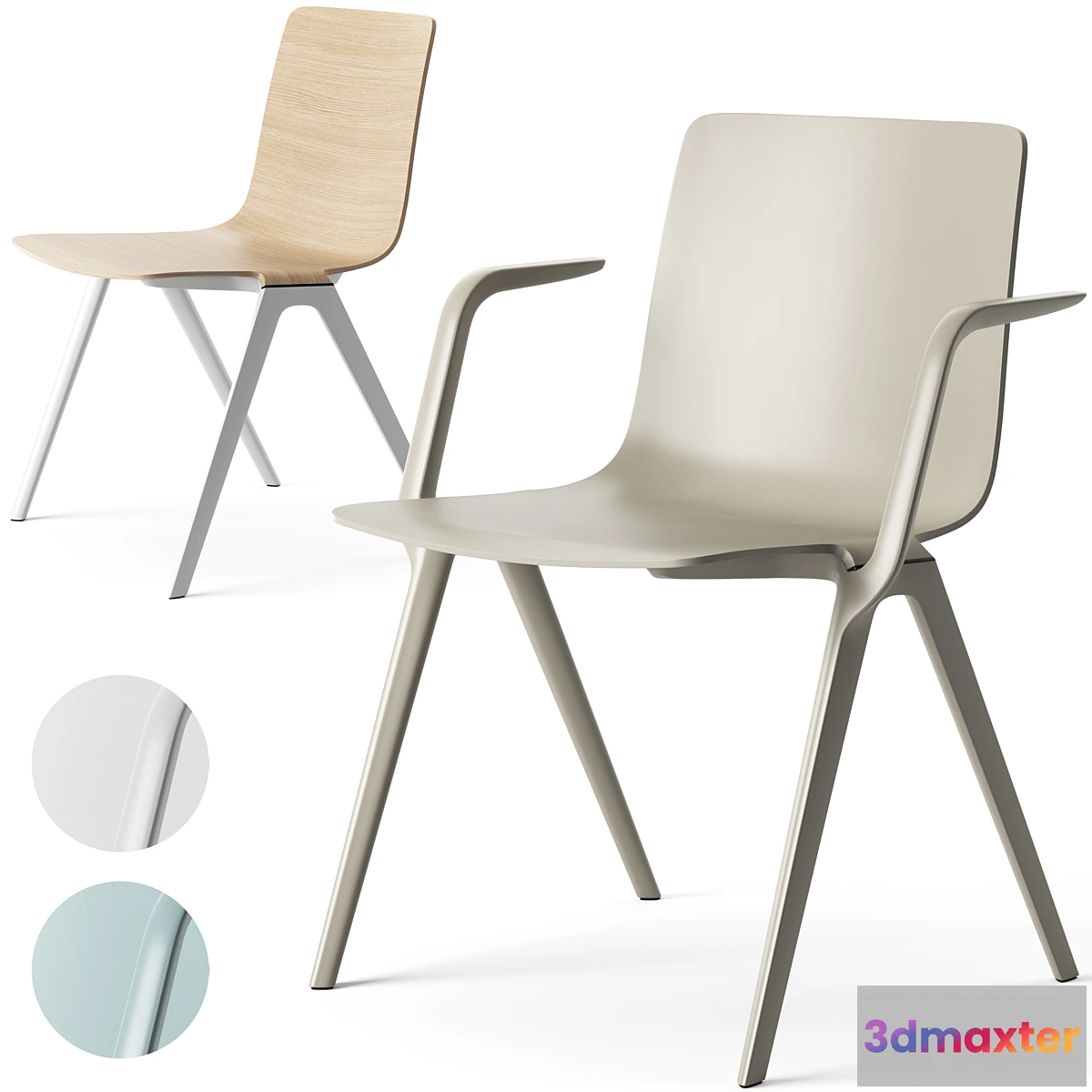 1300557 - A-Chair By Brunner - No.2 3D Max