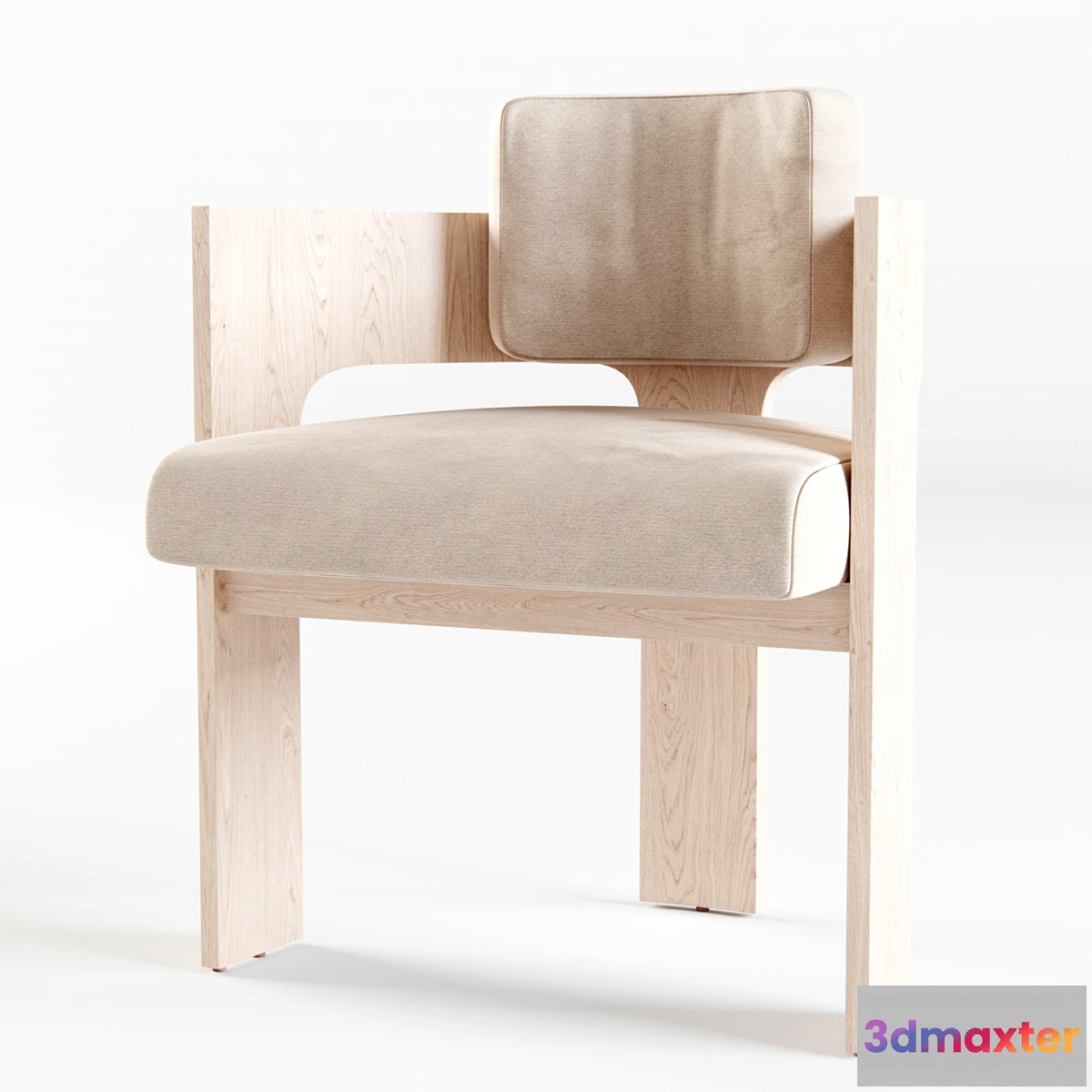 1300639 - Dering Hall - C BACK CHAIR 3D Max