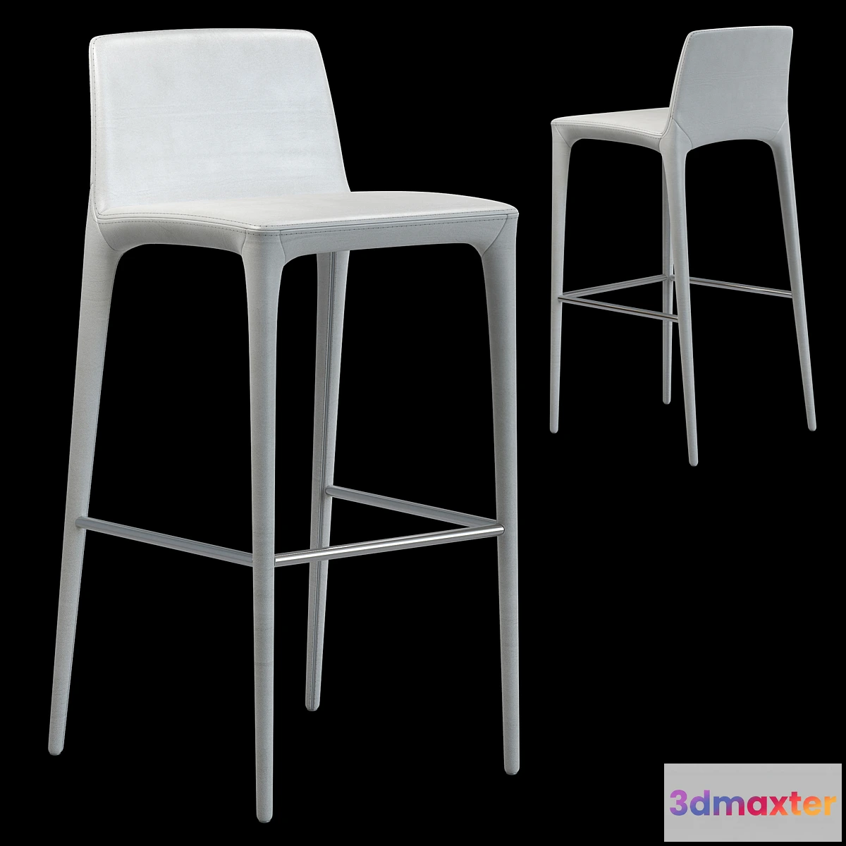 1301429 - Bonaldo Rest Too Stool 3D Max
