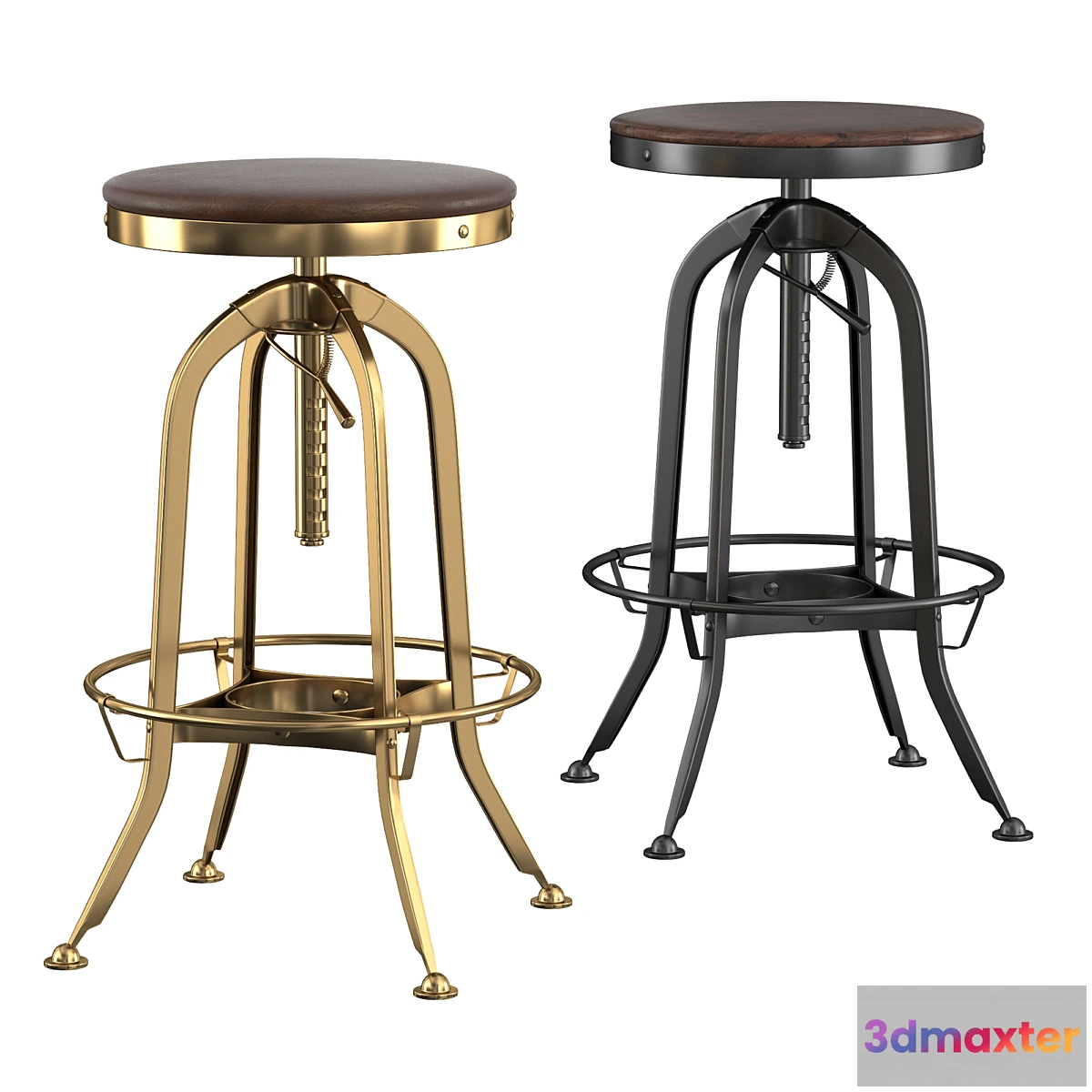 1303861 - Bar stool TOLEDO - No.3 3D Max