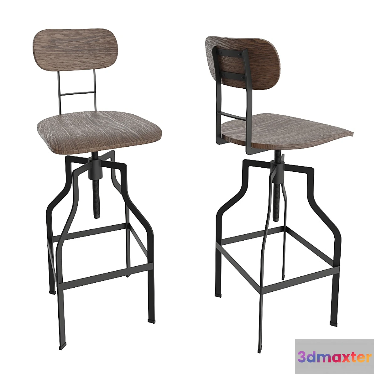 1304262 - Bar stool Signal Drop. 3D Max