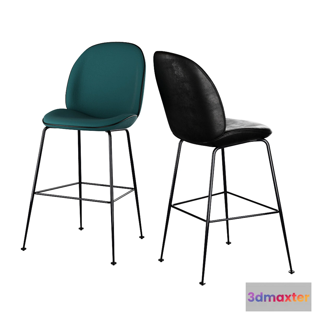 1304833 - Gubi Beetle Bar Chair 3D Max