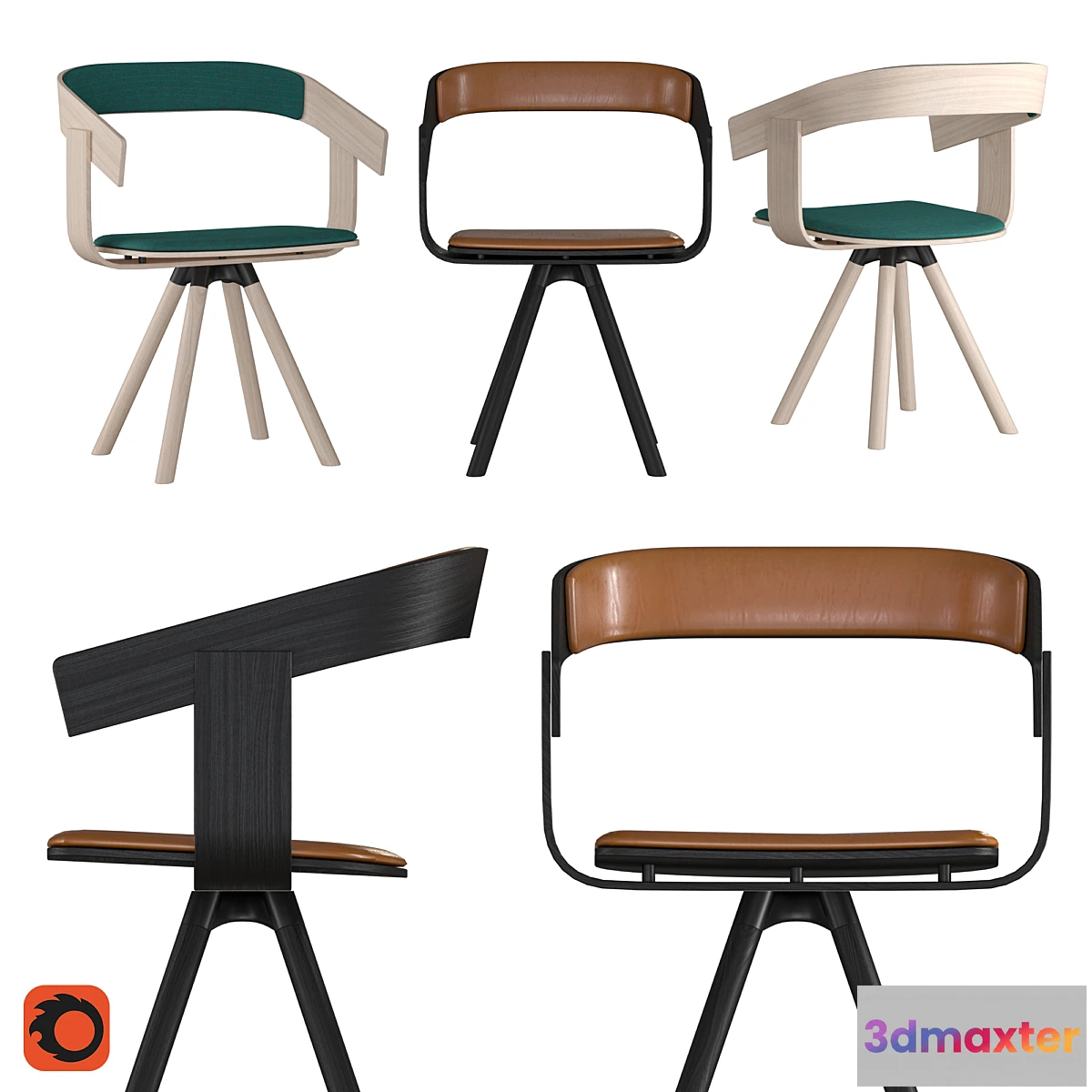 1305043 - BuzziSpace Chair 3D Max