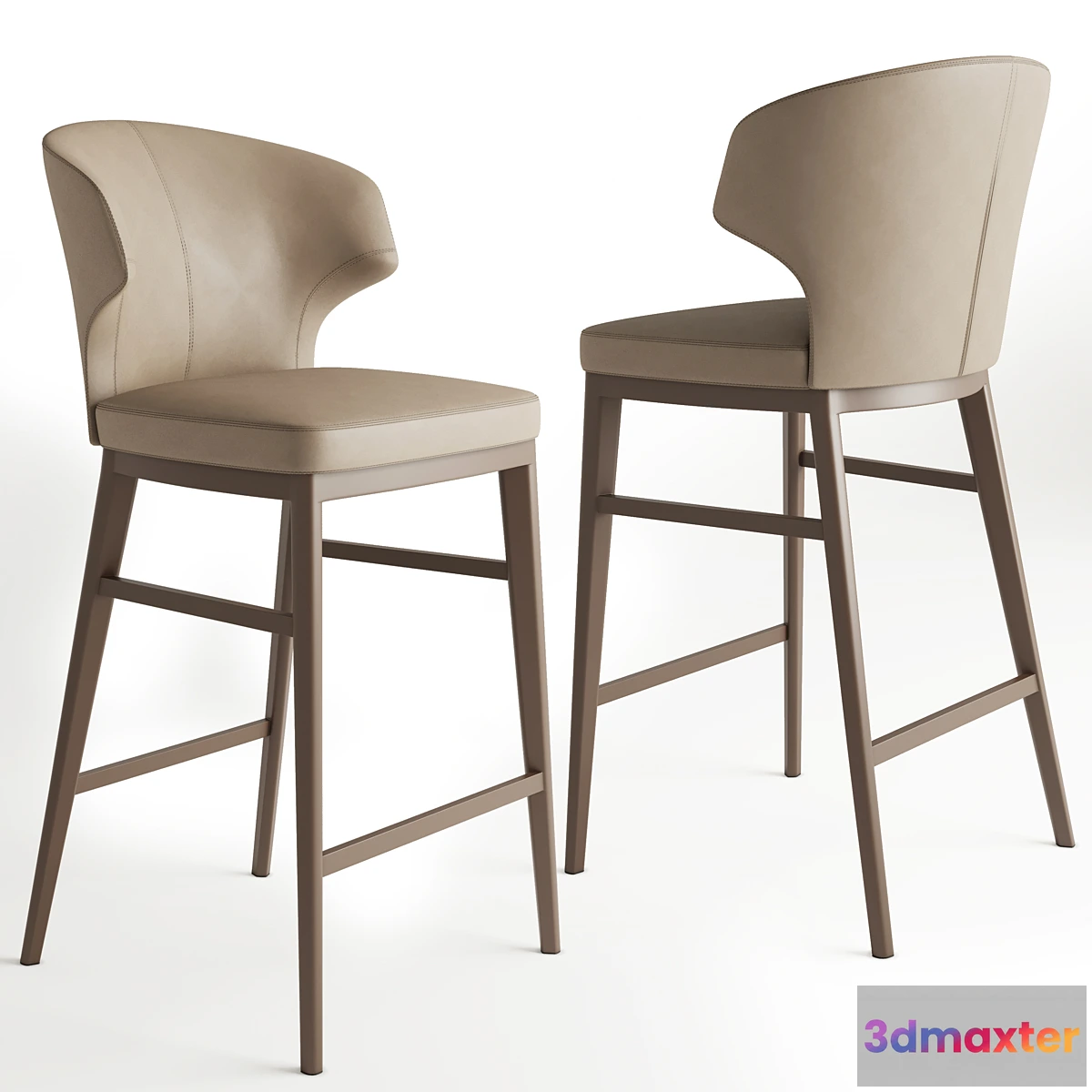 1305479 - Bar stool angel cerda - No.2 3D Max