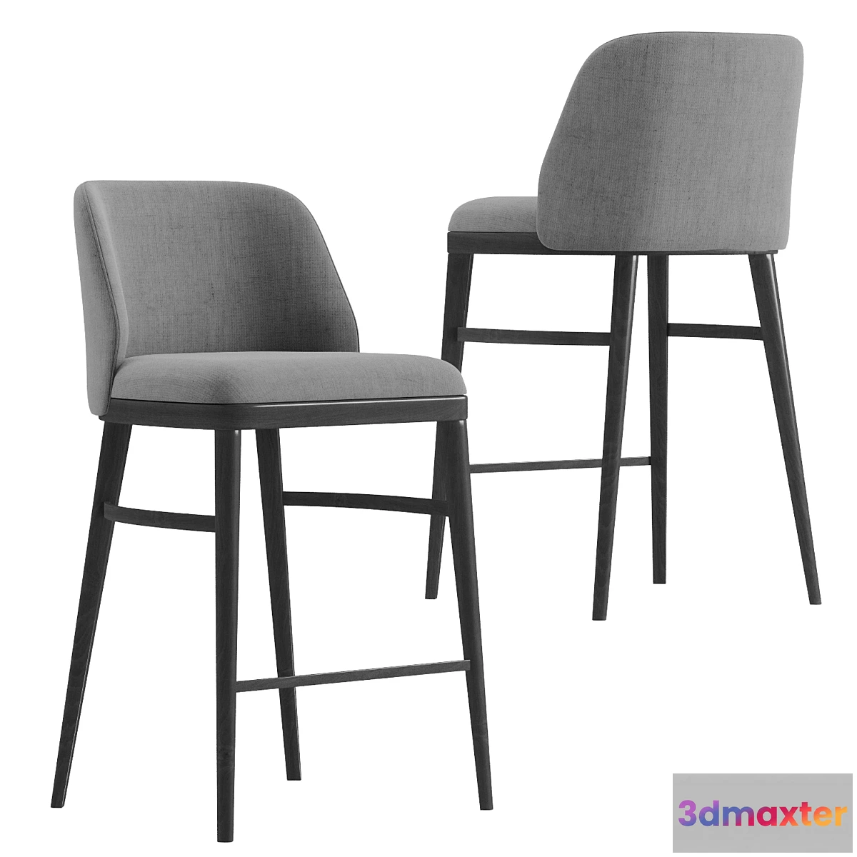 1307063 - LUM Bar Stool - No.2 3D Max