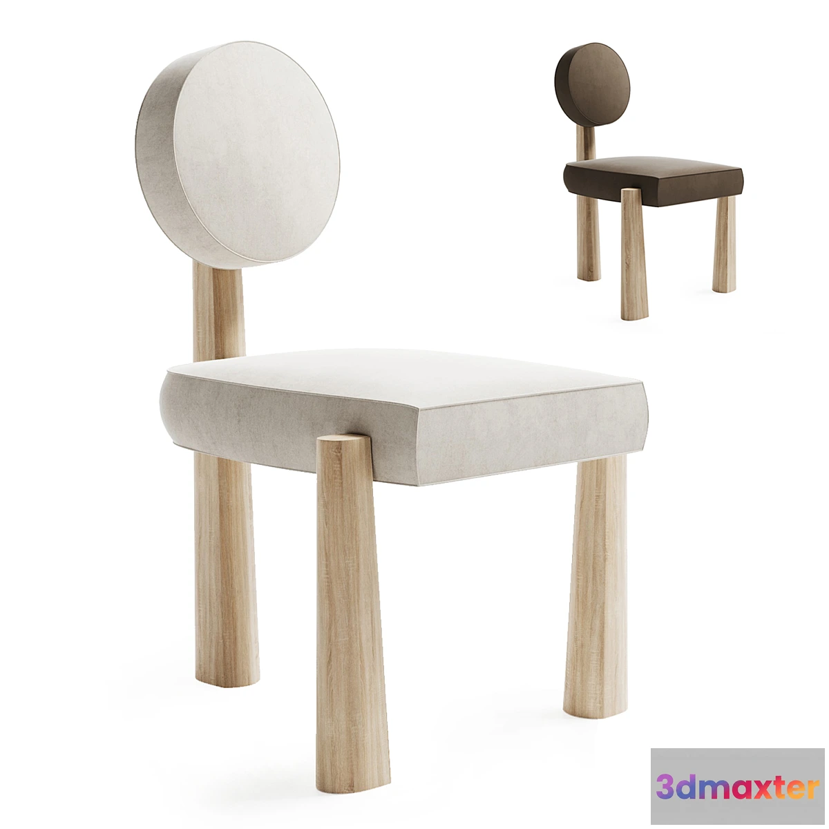 1309659 - Helene Chair by Maxime Boutillier 3D Max