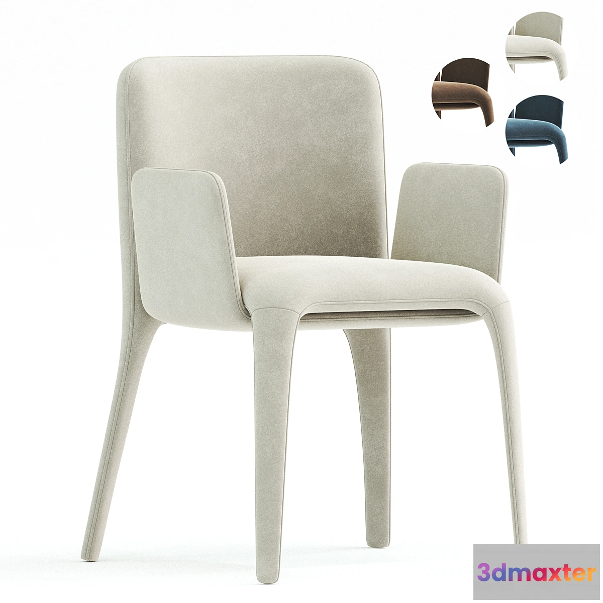 1310277 - modern dining chair 3D Max