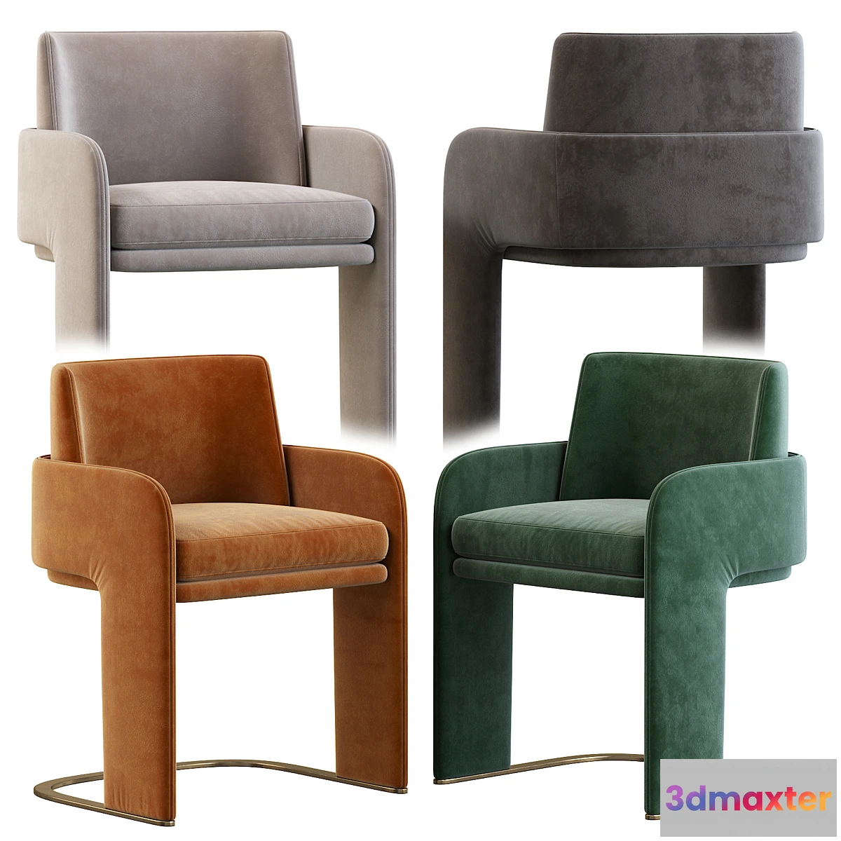 1310340 - ODISSEIA Chair By DOOQ 3D Max