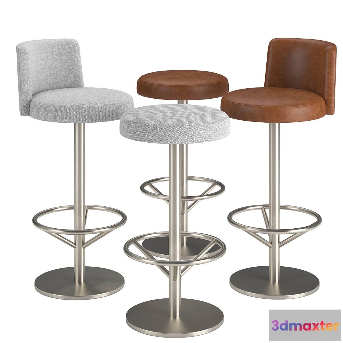 1310917 - RH Sayer Swivel Stool 3D Max