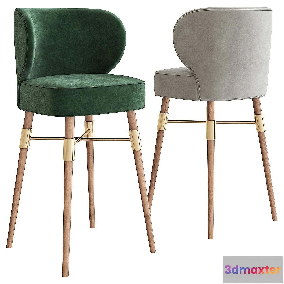 1311298 - Bar stool - No.9 3D Max