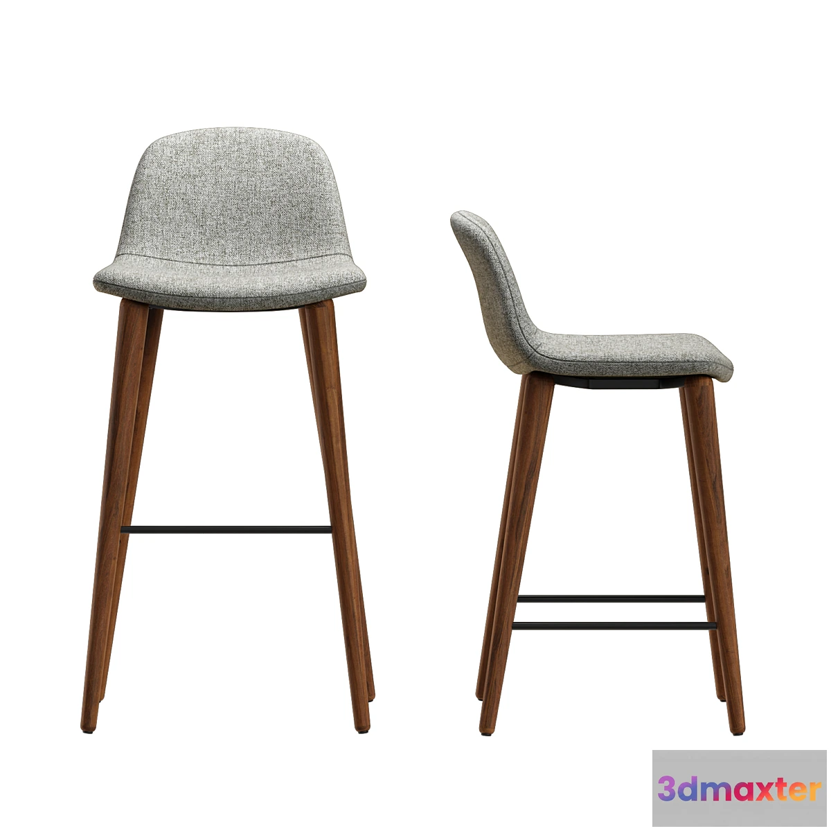 1311947 - Bacco barstool 3D Max