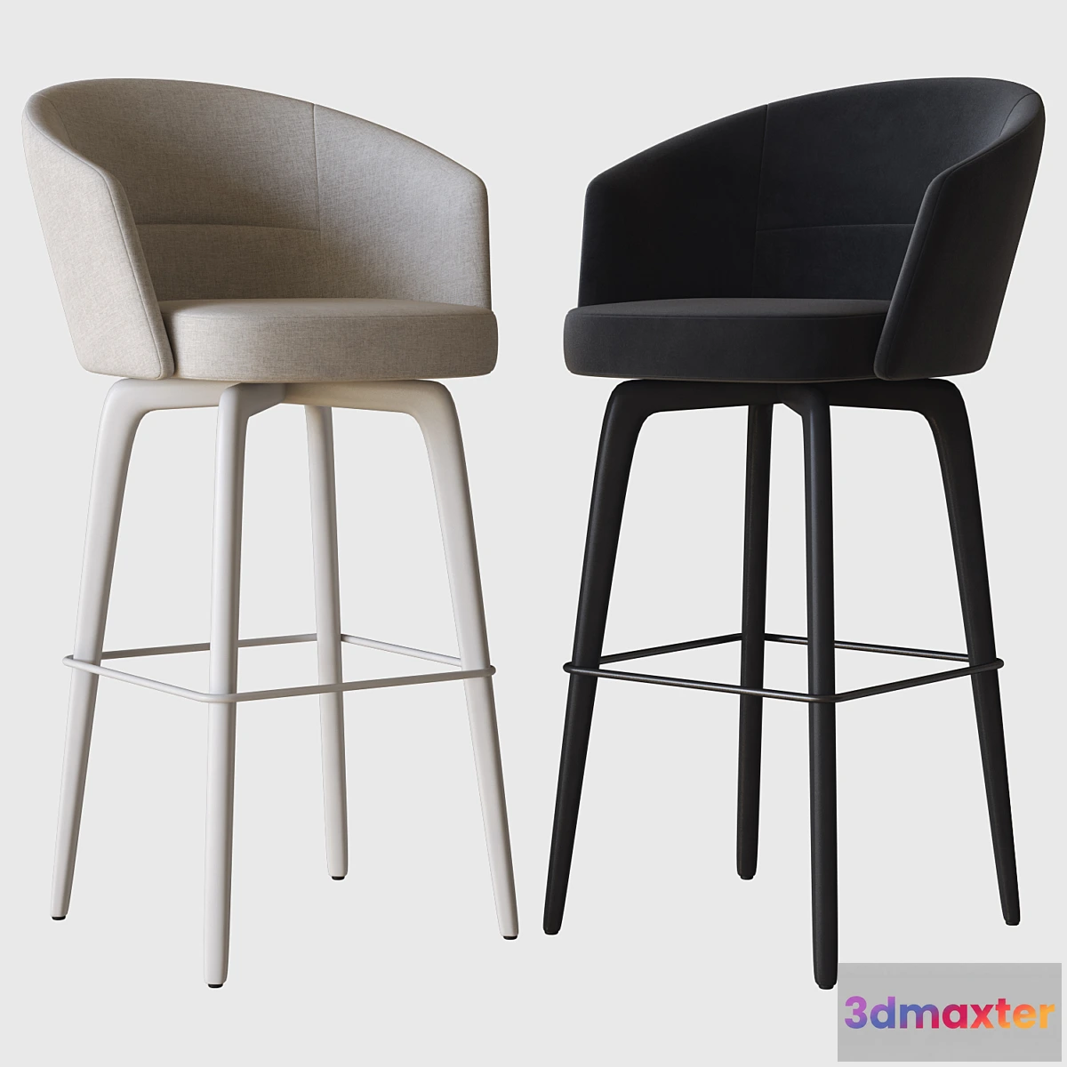 1312991 - amelie stool minotti 3D Max