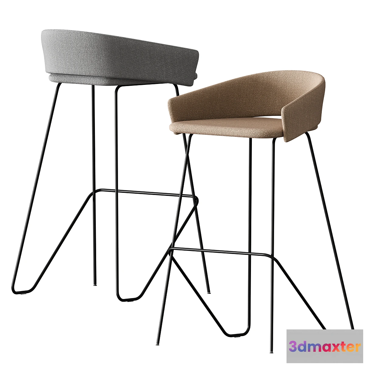 1313809 - Kastel KIMMI Stool 3D Max