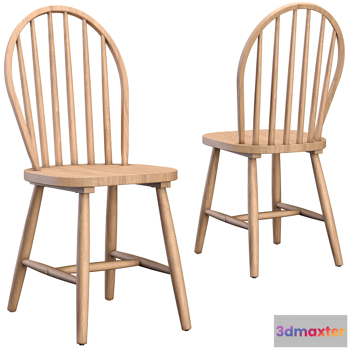 1314011 - Chair WINDSOR (4 colors) 3D Max