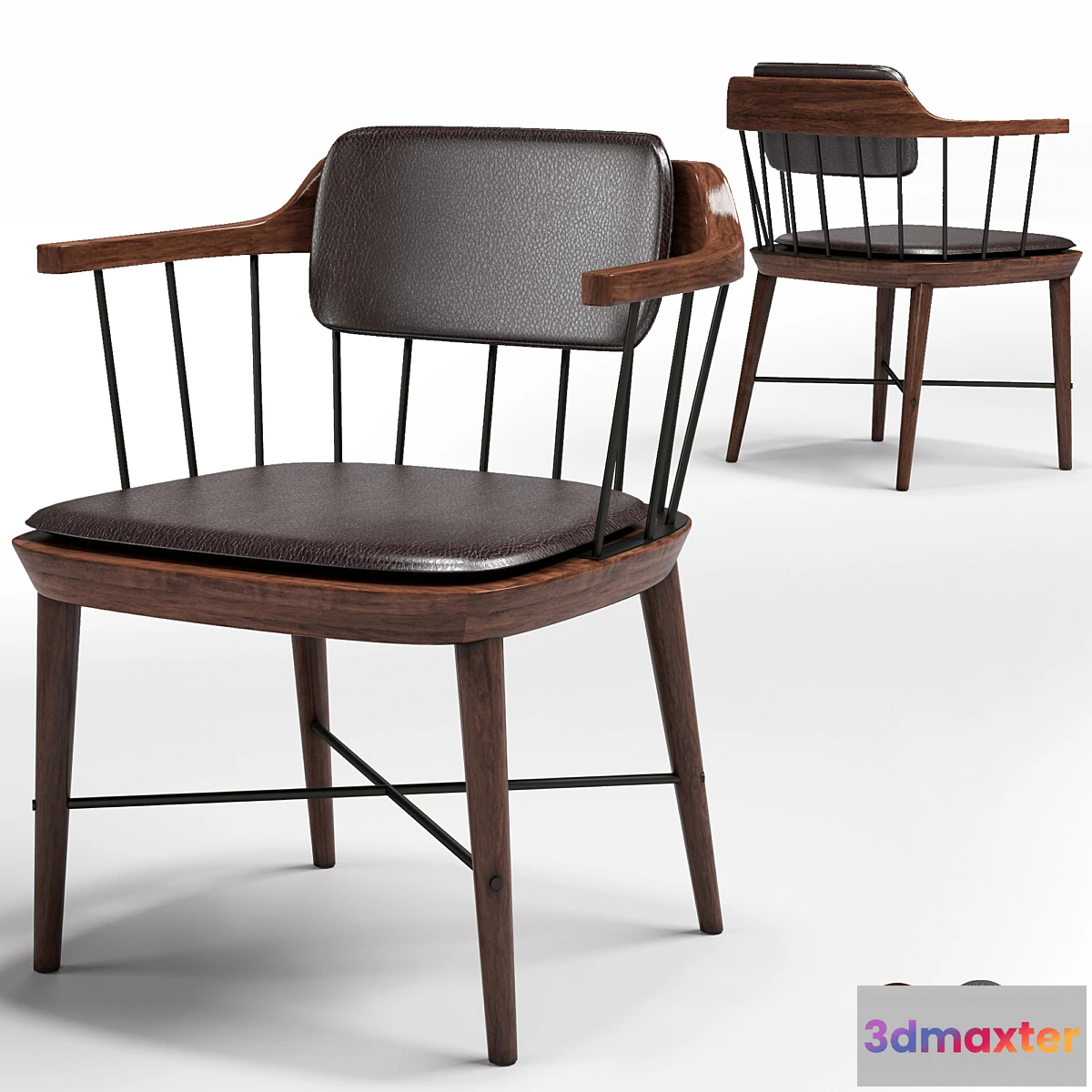 1316891 - Stellar work_Exchange Lounge Chair Cushion 3D Max