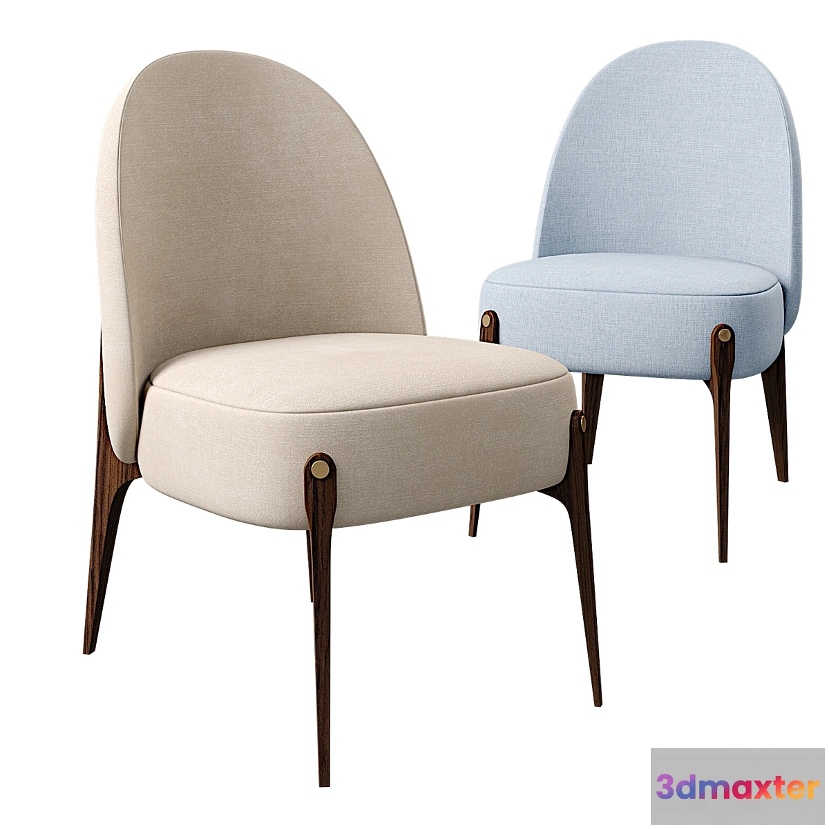 1319589 - Ames dining chair 3D Max