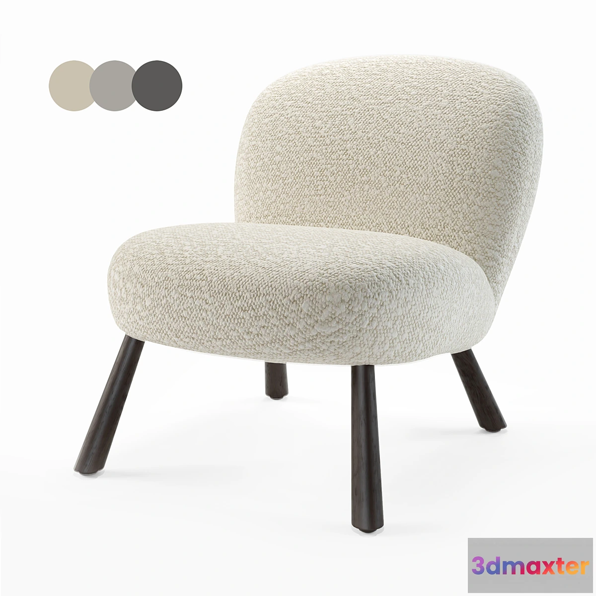 1319810 - EICHHOLTZ. Chair blush 3D Max