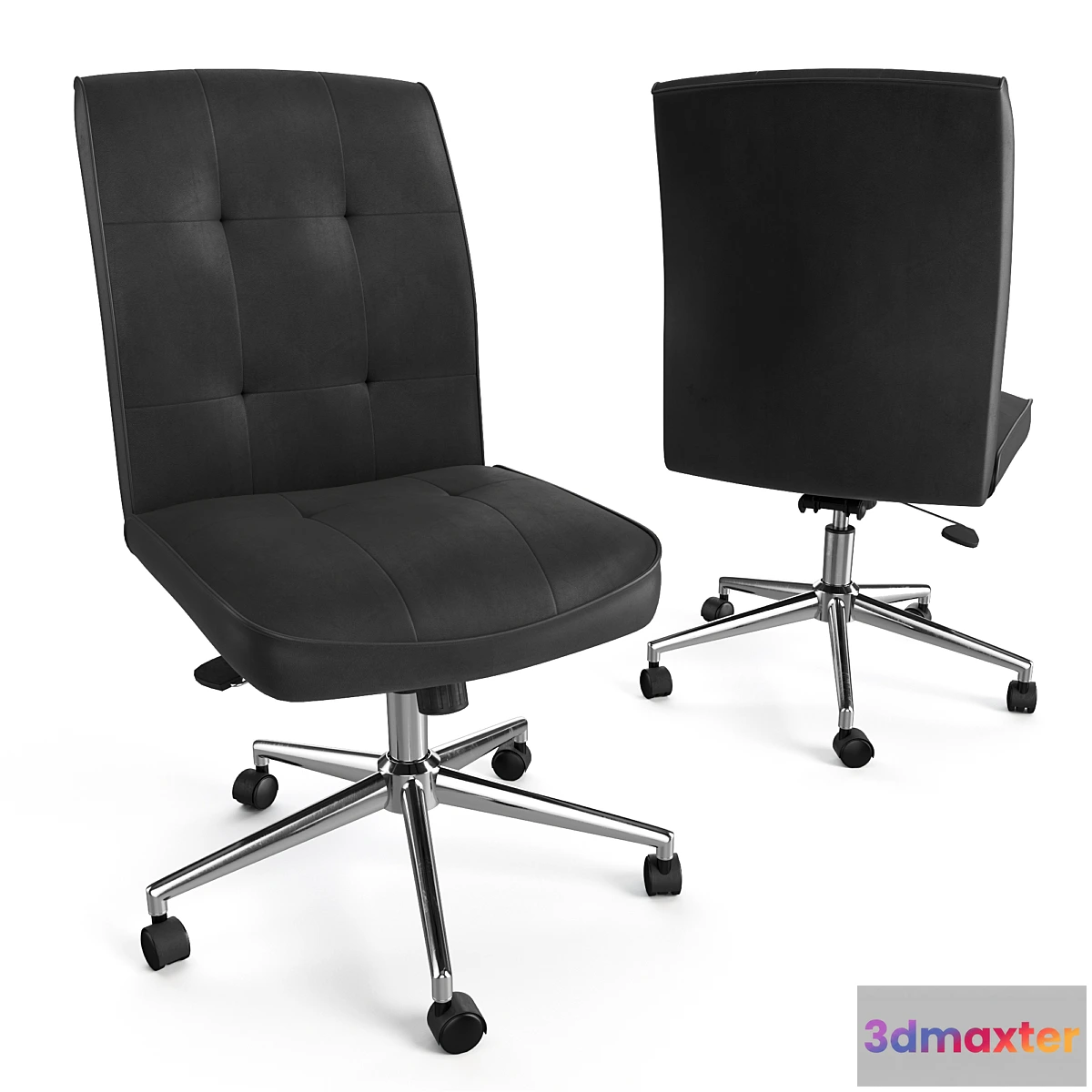 1321336 - Slimline Tilt Task Chair 3D Max
