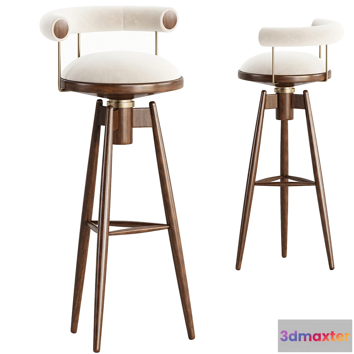 1323103 - Bar Chair DYLAN 3D Max