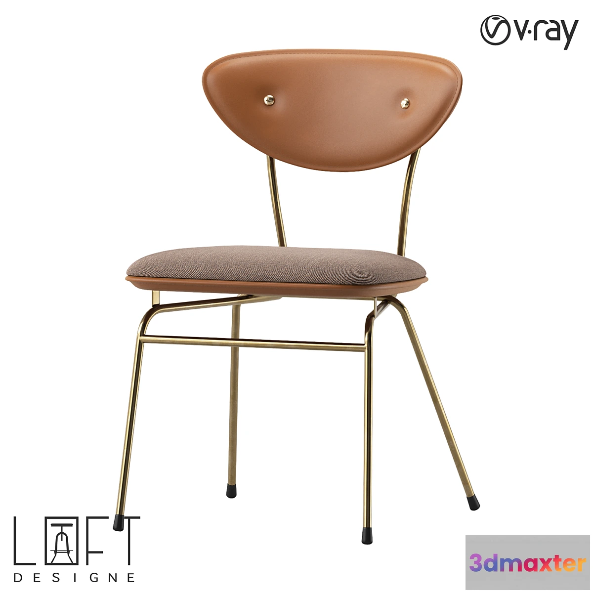 1323760 - Chair LoftDesigne 38161 model 3D Max
