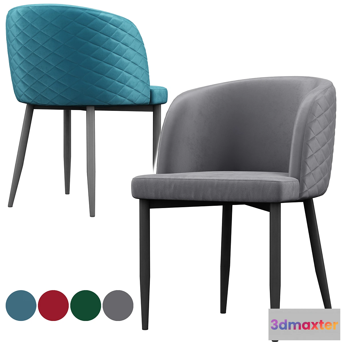 1324954 - Chair Oscar Velor 3D Max