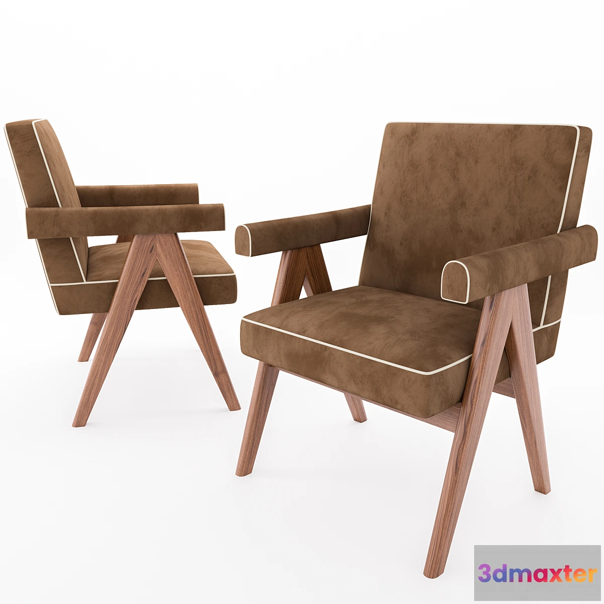 1325831 - Pierre Jeanneret Senate-Committee Chair 3D Max