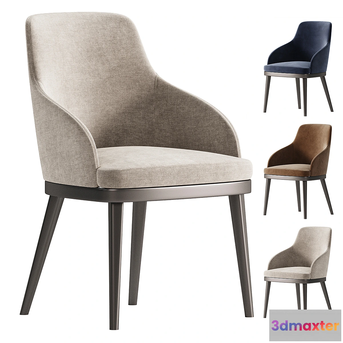 1327147 - Costa Dining Chair 3D Max