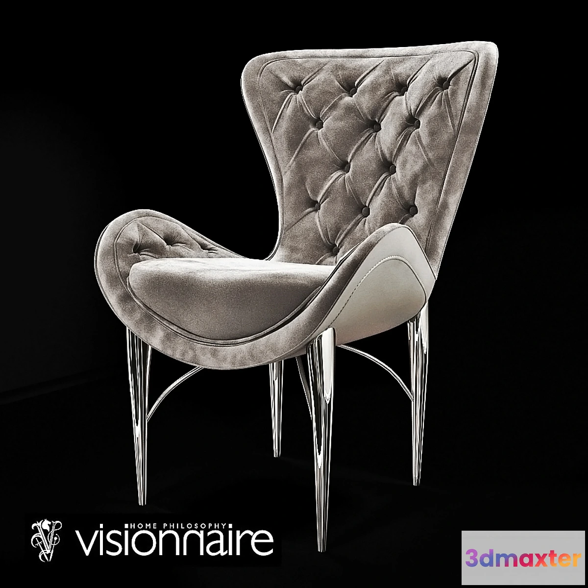 1329195 - Chair Bovery Visionnaire (Cavalli) 3D Max